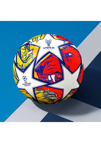 Uefa Şampiyonlar Ligi Futbol Sıcak Bondedfootball Yama Deri Dikişsiz Pu 4 Boyut 5 (Yurt Dışından)