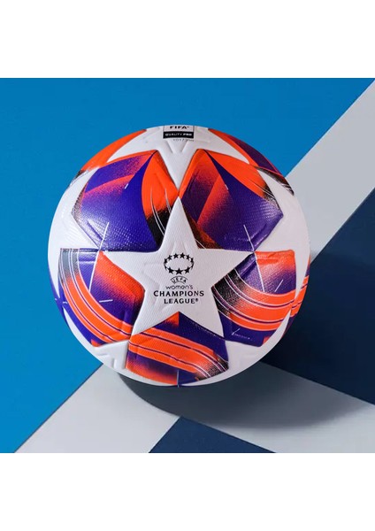 Uefa Şampiyonlar Ligi Futbol Sıcak Bondedfootball Yama Deri Dikişsiz Pu 4 Boyut 5 (Yurt Dışından)