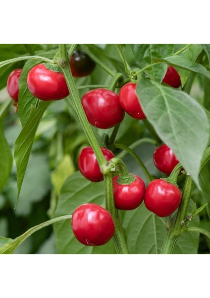 Geleneksel Red Cherry Tatlı Biber Tohumu 50 Tohum) modelleri