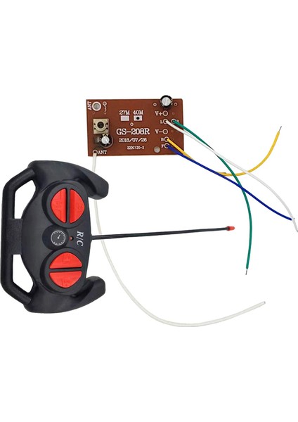 Rc Kontrolü, ile 40MHZ Devresi (Yurt Dışından)