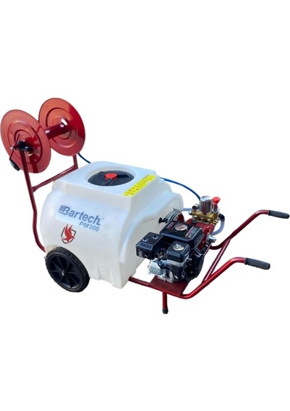 PM200 Ilaçlama Tankı (Holder) Pülve.rizatör 200 lt 30 Pompa