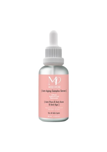 Collagen/Hyaluronic Acid/Niacinamide-Nemlendirici Complex Serum