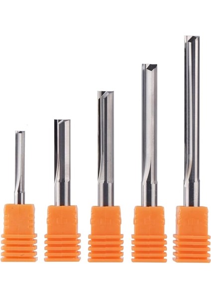 Freze Kesicisi ST2F-D2.0-L17 Dreanique 1 Adet 3.175 mm Straight Flüt Tungsten Karbür End Mill Cnc Freze Aletleri Gravür Ucu Düz Yuvası Dreanique