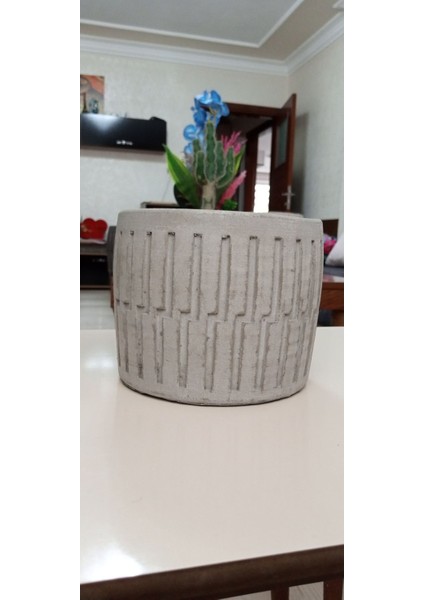 Gri Beton Saksı fiyatları