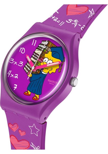 SO28Z118 Swatch Class Act Bayan Kol Saati