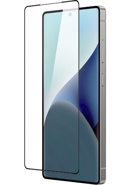 Samsung Galaxy S25 Ultra Radix Parmak Izi Bırakmayan Temperli Cam Ekran Koruyucu Siyah modelleri