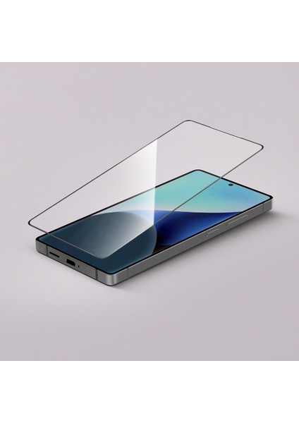 Samsung Galaxy S25 Ultra Radix Parmak Izi Bırakmayan Temperli Cam Ekran Koruyucu Siyah fırsatları