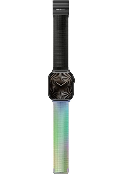 Watch 10 46MM Omni Styleflip Metal Hasır Kordon Siyah