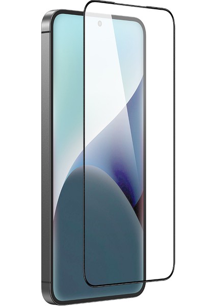 Samsung Galaxy S25 Radix Parmak Izi Bırakmayan Temperli Cam Ekran Koruyucu Siyah fiyatları