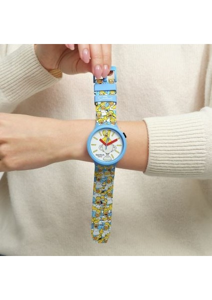 SB05Z100 Swatch Best.dad.ever Erkek Kol Saati