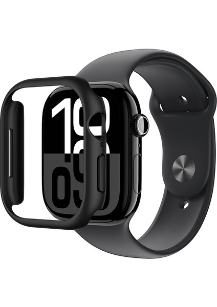 Watch 10 46MM Radix Minimal Framelite Sert Pc Kasa Koruyucu Siyah fiyatları