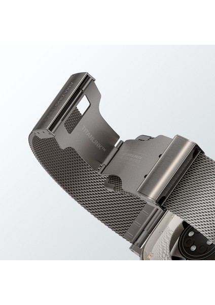 Watch 10 46MM Titan Premium Metal Hasır Kordon Titanyum fırsatları