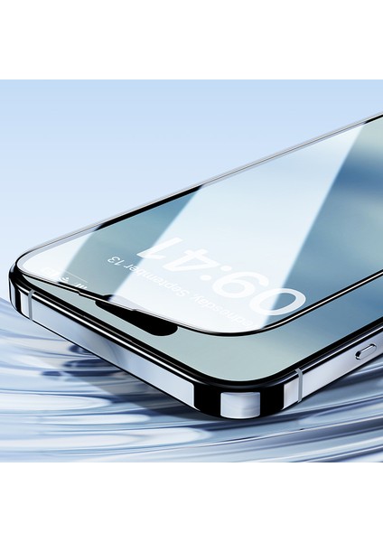 Apple iPhone 16 Pro Max Benks Ultra Shield 0.9mm Çerçeveli 0.3mm Ekran Koruyucu Uygulama Aparatlı