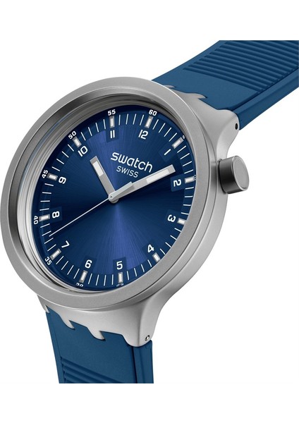 SB07S102 Swatch Indigo Hour Erkek Kol Saati