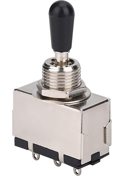 Geçiş Anahtarı 3 Yollu 1 Parça Siyah Ipucu Kapalı 3 Yollu Geçiş Anahtarı Yedek Parça Stil Elektro Gitar Için modelleri