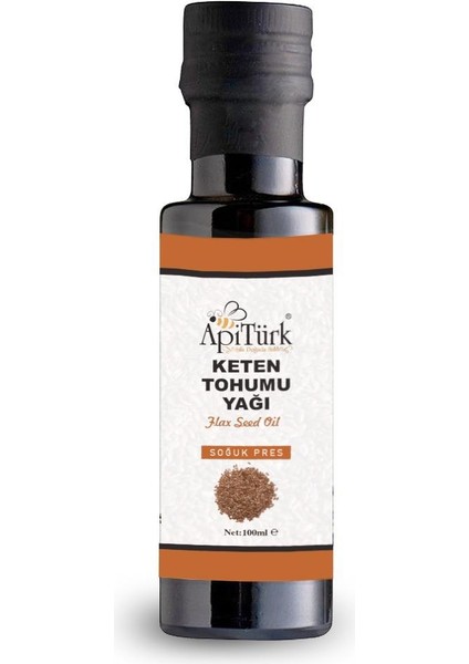 Keten Tohumu Yağı 100 ml (Soğuk Pres)
