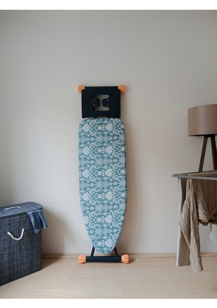 Ipli Ayarlanabilir Isıya Dayanıklı Keçeli Büyük Boy Ütü Masası Kılıfı Örtüsü Bezi 55 X 140 Cm