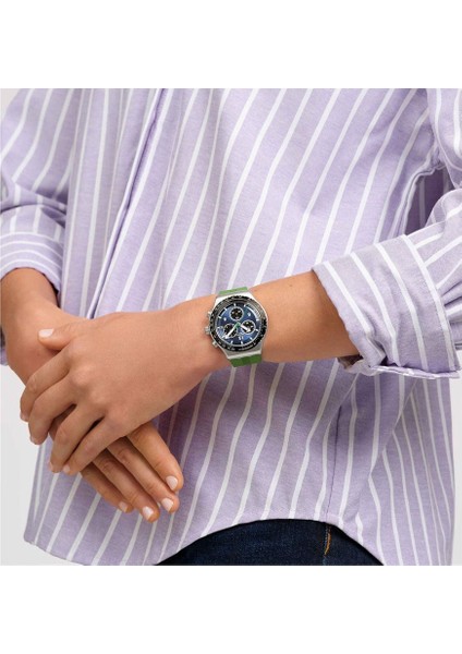 YVS531 Swatch Dusk Thru The Leaves Erkek Kol Saati YVS531