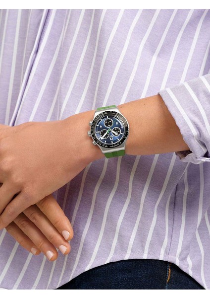 YVS531 Swatch Dusk Thru The Leaves Erkek Kol Saati YVS531