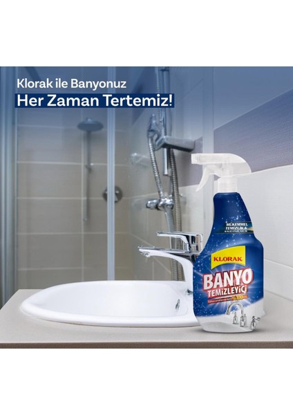 Banyo Temizleyici 750 ml 3 Adet