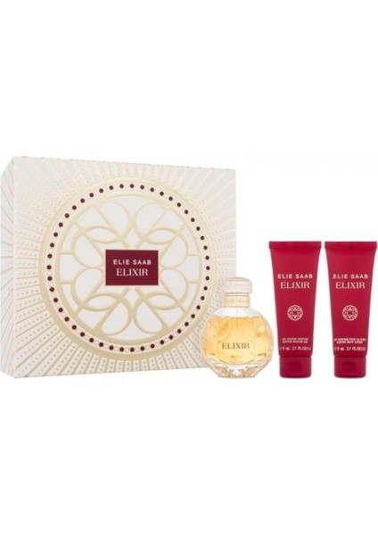 Elixir 75 ml Duş Jeli+75 ml Vücut Losyonu+Edp 100 ml Kadın Parfüm Seti