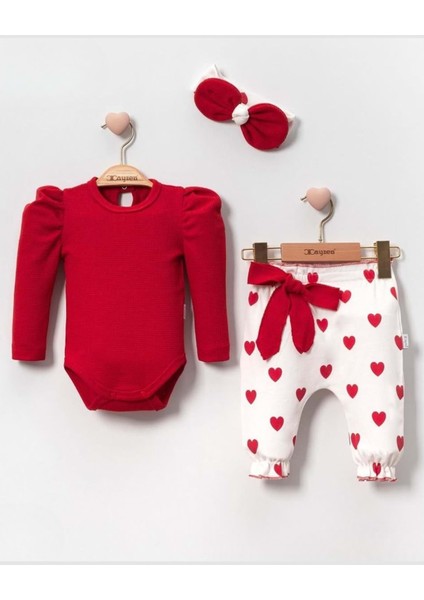 Cayzen Karpuz Kol Bandanalı 3lü Takım 4023238 - Kırmızı