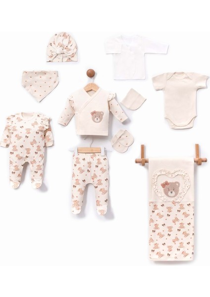 Cayzen Kalpli Ayıcık 10 Parça Hastane Çıkışı 3024725 - Kahverengi