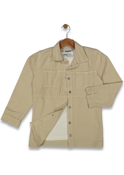 Robin 9-12 Yaş Cepli Cıtcıt Düğmeli Gömlek Takım 125024454