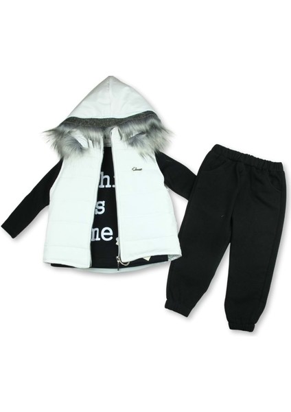 Baby 7034-4540 Şişme Yelekli Üçlü Takım - Siyah