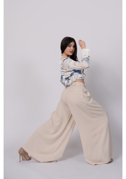 Gün Boyu Rahat ve Stil Sahibi Görünüm Trend Pantolon 30236