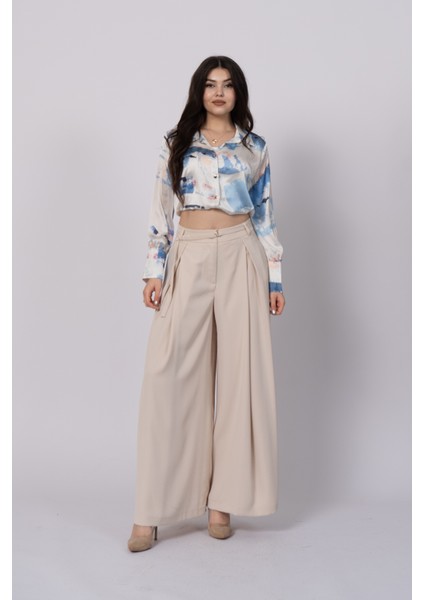 Gün Boyu Rahat ve Stil Sahibi Görünüm Trend Pantolon 30236