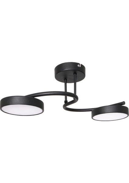 Fuji Ledli 3 Renk Işık Veren Dekoratif Ledli Avize Oturma Odası Koridor Mutfak Salon Cafe 3lü