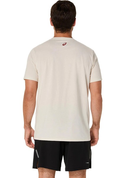 Logo Erkek Beyaz Koşu T-Shirt 2031E188-201 fiyatları