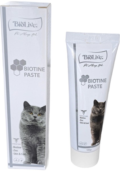 Biolive Biotine Kediler Paste 100gr