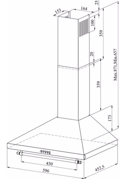 60 cm Krem Kuzine Set (Gld 022RK-GLF 6040RK) modelleri