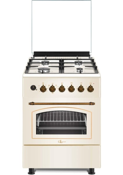 60 cm Krem Kuzine Set (Gld 022RK-GLF 6040RK) fırsatları