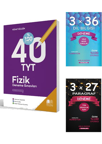 40 Tyt Fizik Deneme Sınavları