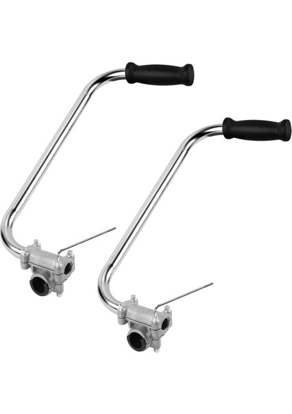 2 Adet Ot Ayıklayıcı Sapı - Ip Kesme Makinesi Sapı, Ergonomik Kesme Makinesi Sapı, Braket Kelepçeli Ot Ayıklayıcı Sapı (Yurt Dışından)