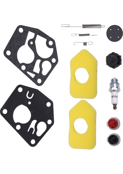 698719 Regülatör Yayı 495770 Karbüratör Diyaframı 698369 3,5-4,5 Hp 450-600 Serisi Çim Biçme Makinesi Motorları Için Hava Filtresi (Yurt Dışından)