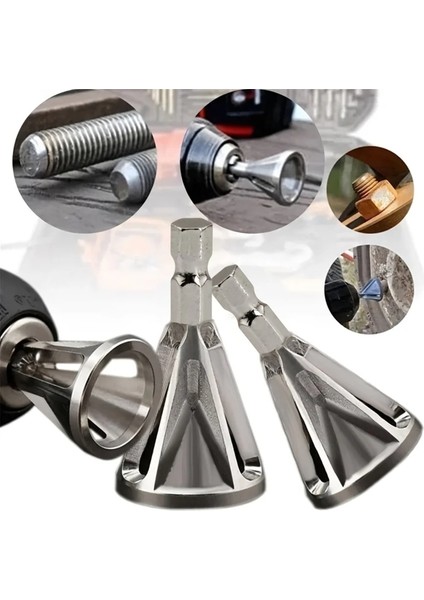 Metal Çapak Alma ve Pah Kırma Aletleri Çapak Alma ve Pah Kırma Bıçağı Elektrikli Matkap Kesme Bıçağı Sert Pah Kırma Aleti B (Yurt Dışından)
