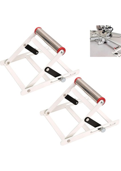Ayarlanabilir Kesme Makinesi Destek Çerçevesi, Çalışma Destek Standı, Açı Taşlama Makinesi Tutucu, Kesme Makinesi Ek Parçaları Aracı, 2 Adet (Yurt Dışından)