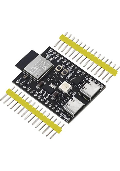 ESP32-C3 Geliştirme Kartı Çift Tip-C Wifi Bluetooth Ble5.0 Devkitm-1 Çekirdek Kartı ESP32C3 Modülü (Yurt Dışından)