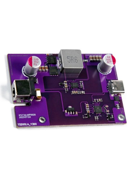 140W Hızlı Şarj Modülü Dc5.5x2.5mm'den Pd3.1'e Dönüştürme Modülü Tip-C Çıkış IP2736 28-32V Giriş Adım Aşağı Modülü, C (Yurt Dışından)