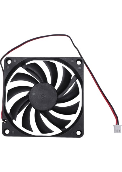80MM 2 Pin Konnektör Soğutma Fanı Düşük Basınç Pc Bilgisayar Kasası Cpu Soğutucu Radyatör (Yurt Dışından) fiyatları