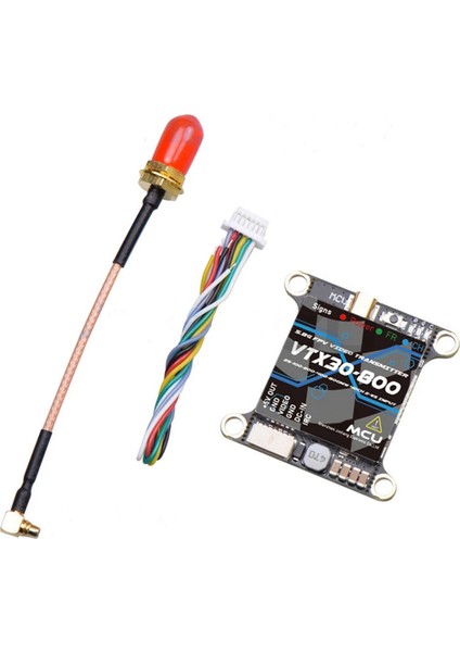 Jhemcu VTX30-800 Vtx 5.8g 800MW 40CH Irc Fpv Vtx Verici 2-6s Fpv Drone Için (Yurt Dışından)