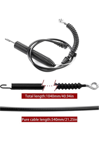 946-05124A 746-05124A Güverte Bağlantı Kablosu Craftsman, Mtd, Bahçe Makineleri, Troy-Bilt, Husky, Murray Çim Biçme Makineleri Traktör Için Uygundur (Yurt Dışından) modelleri