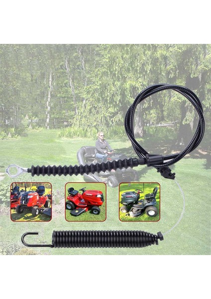 946-05124A 746-05124A Güverte Bağlantı Kablosu Craftsman, Mtd, Bahçe Makineleri, Troy-Bilt, Husky, Murray Çim Biçme Makineleri Traktör Için Uygundur (Yurt Dışından) fırsatları