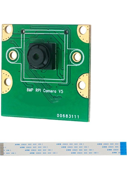 Raspberry Pi 5 Için Kamera Kafası Modülü 8mp Kamera Kafası Mıpı Csı Arayüzü IMX219 Çip Kamera Kafası Kamera Modülü, A (Yurt Dışından)