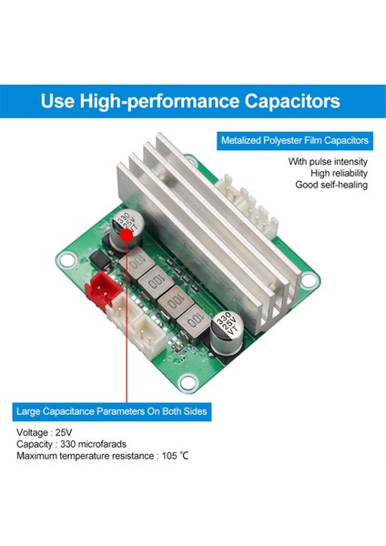 TPA3116 Stereo Ses Amplifikatör Kartı TPA3116D2 50W&50W Çift Kanallı Dijital Güç Amplifikatör Modülü DC12-24V (Yurt Dışından) fırsatları