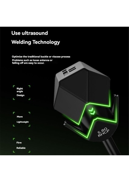 2 Adet 5.8ghz Fpv Anten Sma 2.4dbi Lhcp/rhcp Anten 100MM/150MM Fpv Yarış Drone Aksesuarları Parça C (Yurt Dışından) fiyatları